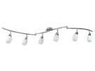 6er LED-Wand- u. Deckenschiene Rom - E14, 24W, IP20
