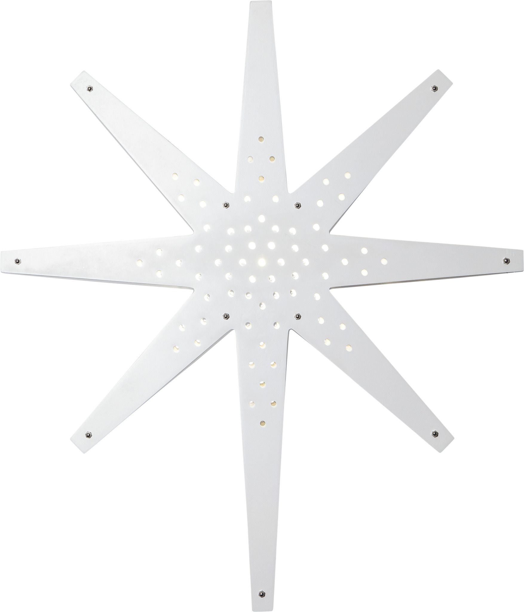Holzstern Tall - IP20, Weiss