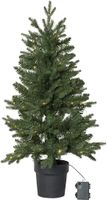 Künstlicher Weihnachtsbaum  Byske - grün, 40 LED's, 90cm Höhe