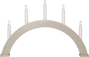 Kerzenleuchter ALBO - IP20, Beige, Kaltweiss