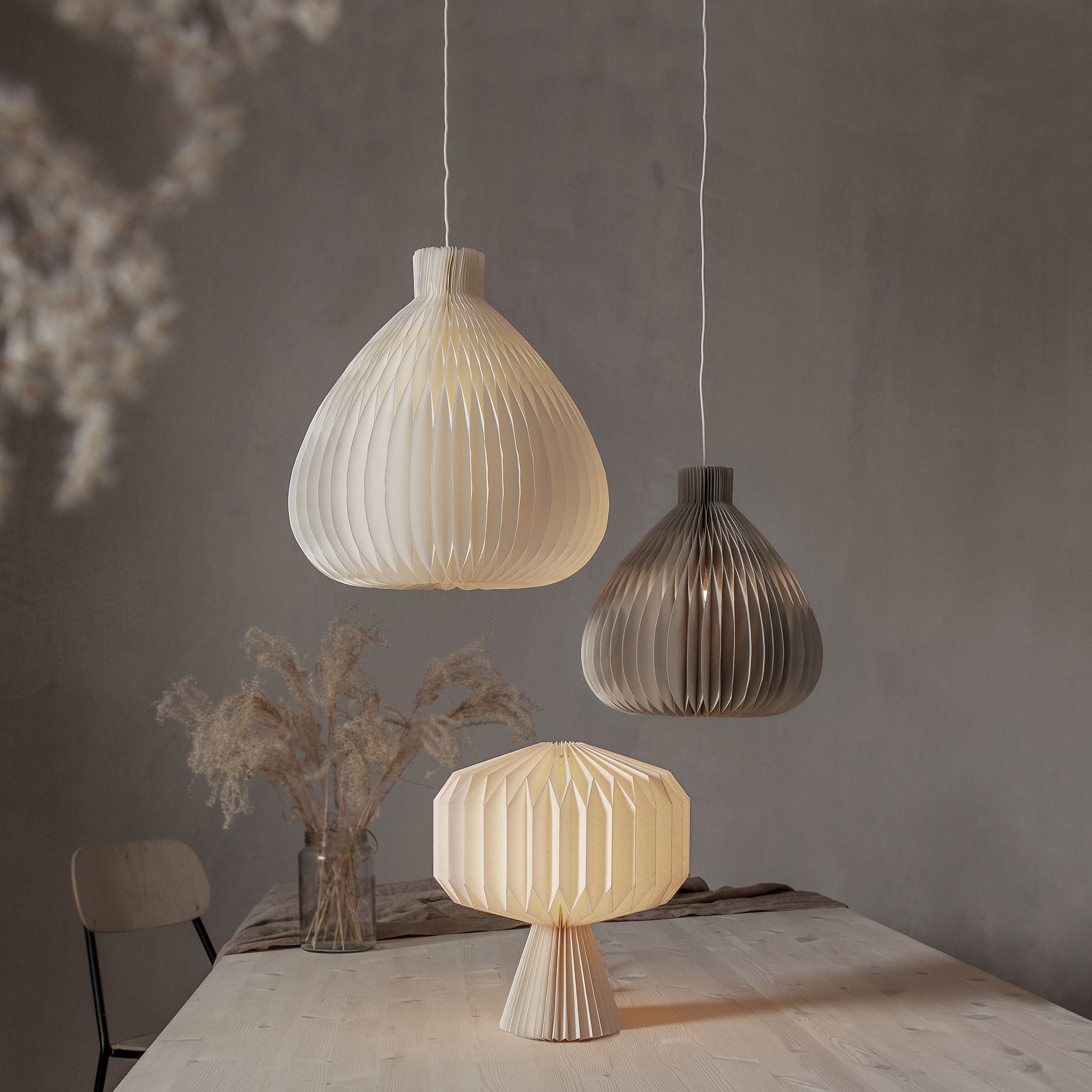 Hängende Dekoration Honeycomb - IP20, Weiss, 40.00 cm