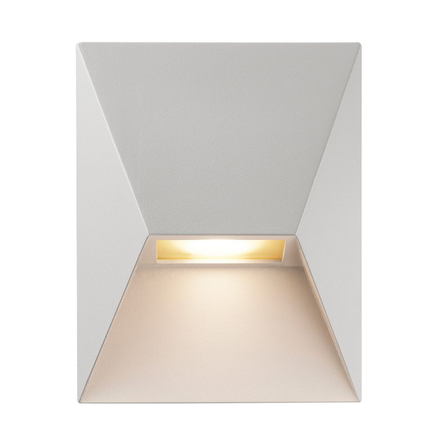Wandleuchte PONTIO 15 - 1xGU10 (exkl.), max.25W, IP54, weiss, dimmbar (optional Leuchtmittel), L=150mm,B=150mm, H=190mm