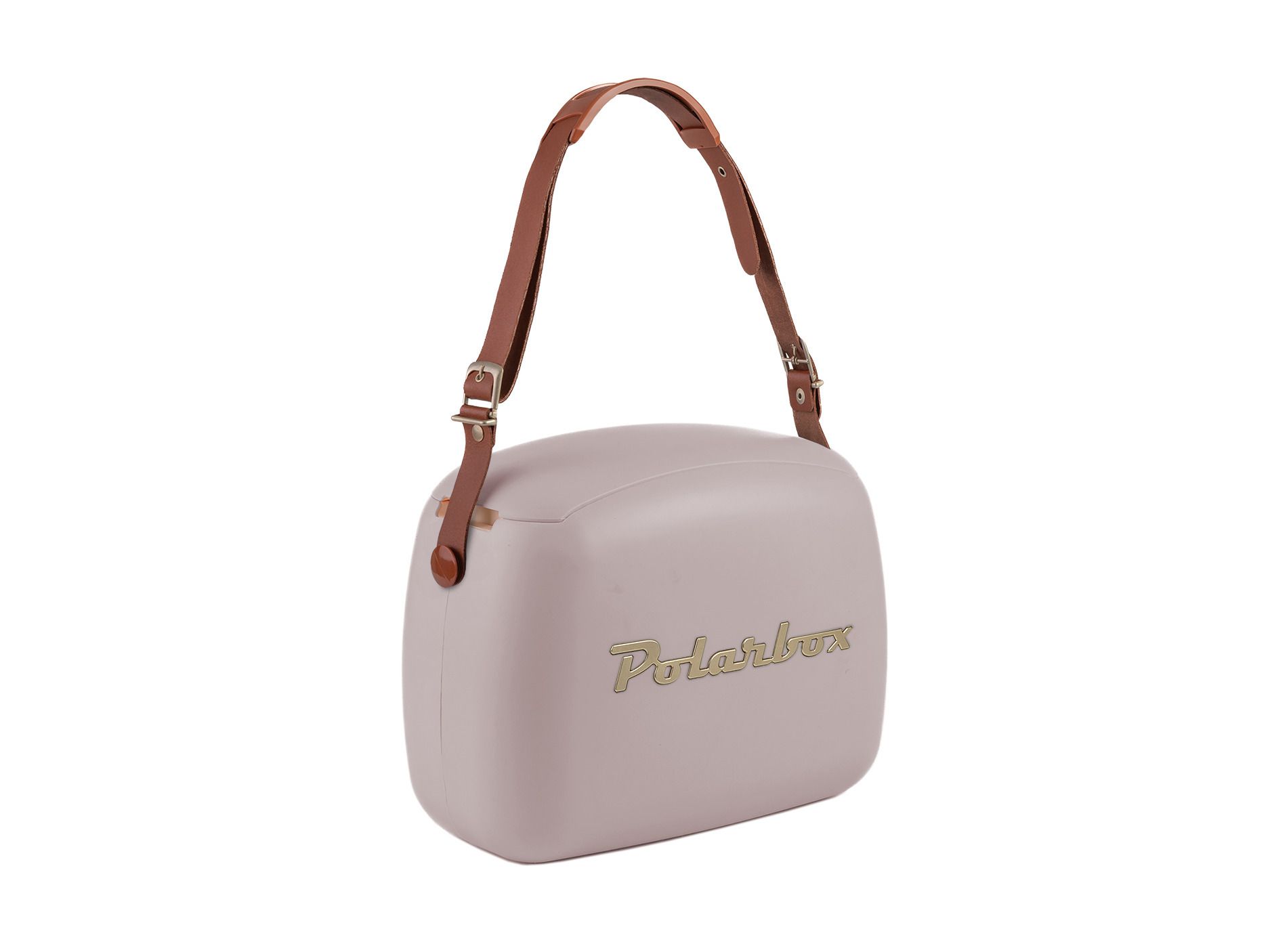 Polarbox CoolerBag pearl 6l inkl. 2 Frischhalte-Dosen 2x nude - Kühlbox, 6l, Vintage Design