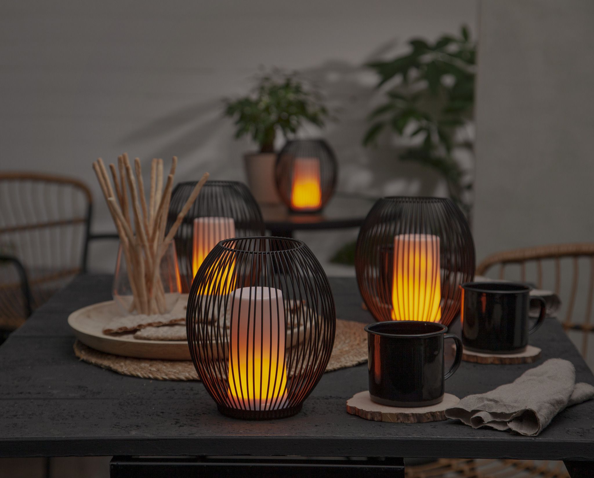 Adapter Diner Start - Indoor, Schwarz, 13cm Höhe, keine Timerfunktion