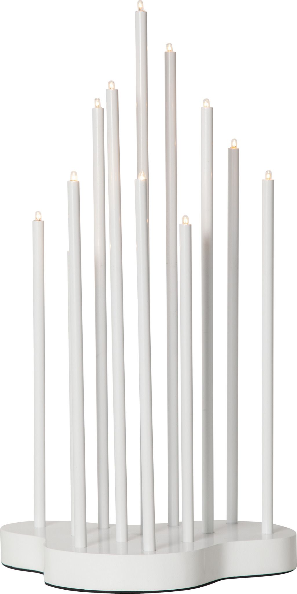 Kerzenleuchter Buzz - IP20, Weiss, Kaltweiss