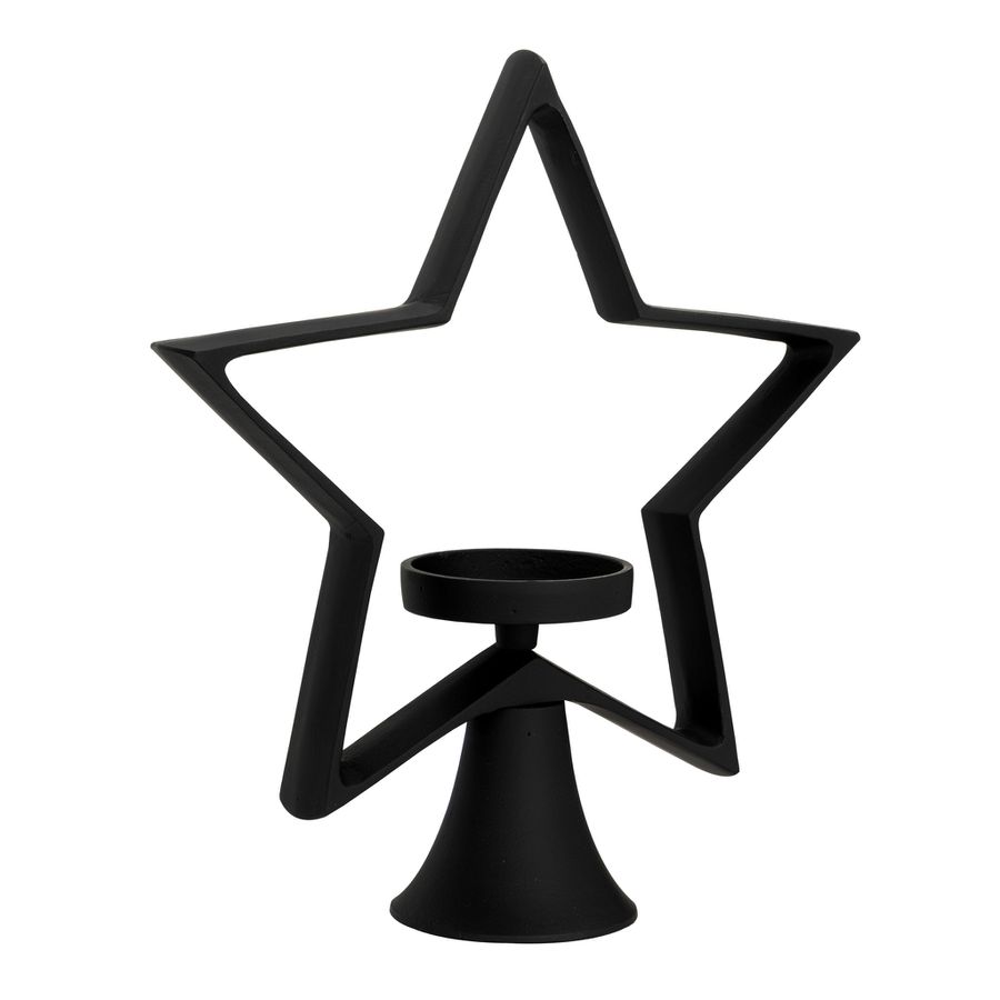 KERZENHALTER STERN H-340 SW MUKAYLE - KERZENHALTER STERN H-340 SW MUKAYLE