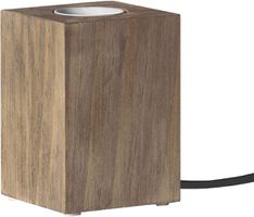Tischleuchte E27 Lys - E27, Braun, 230V AC