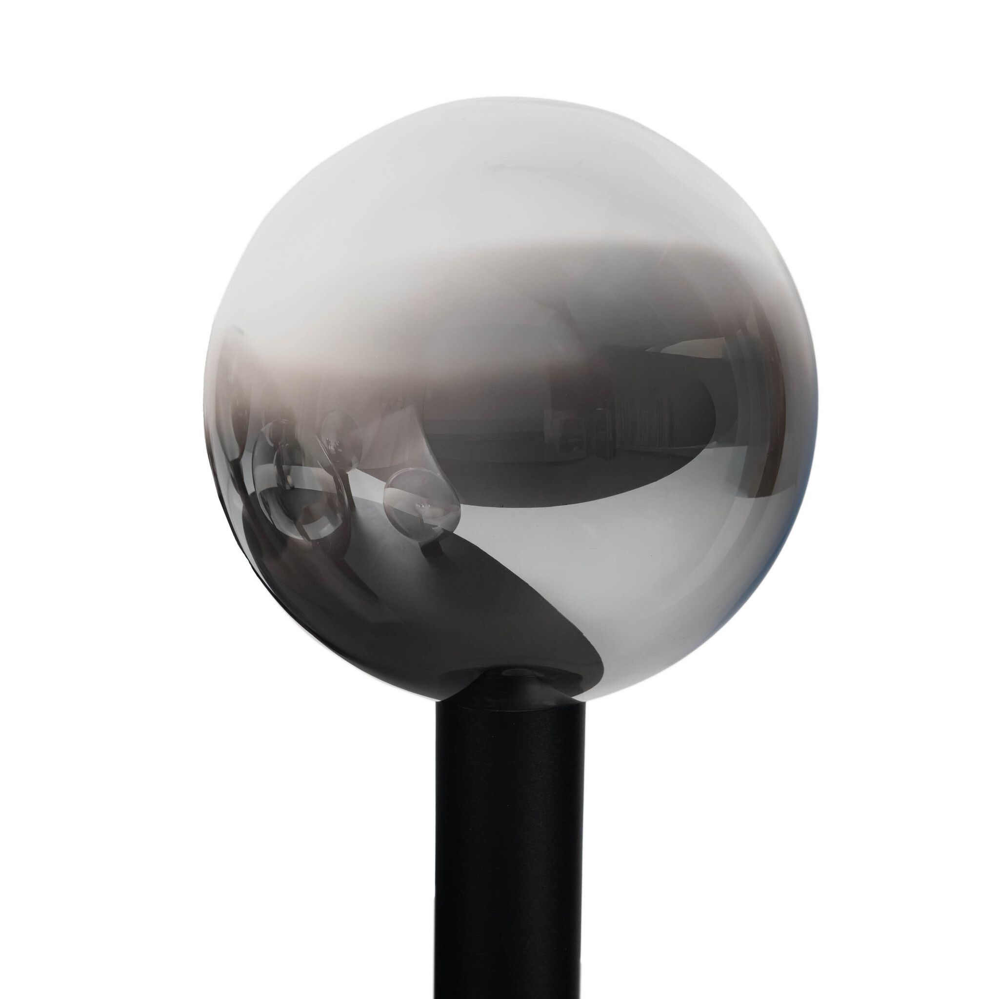 9er LED Deckenleuchte  SINGAPUR  : 45cm schwarz - IP20, LED-Modul, Schwarz