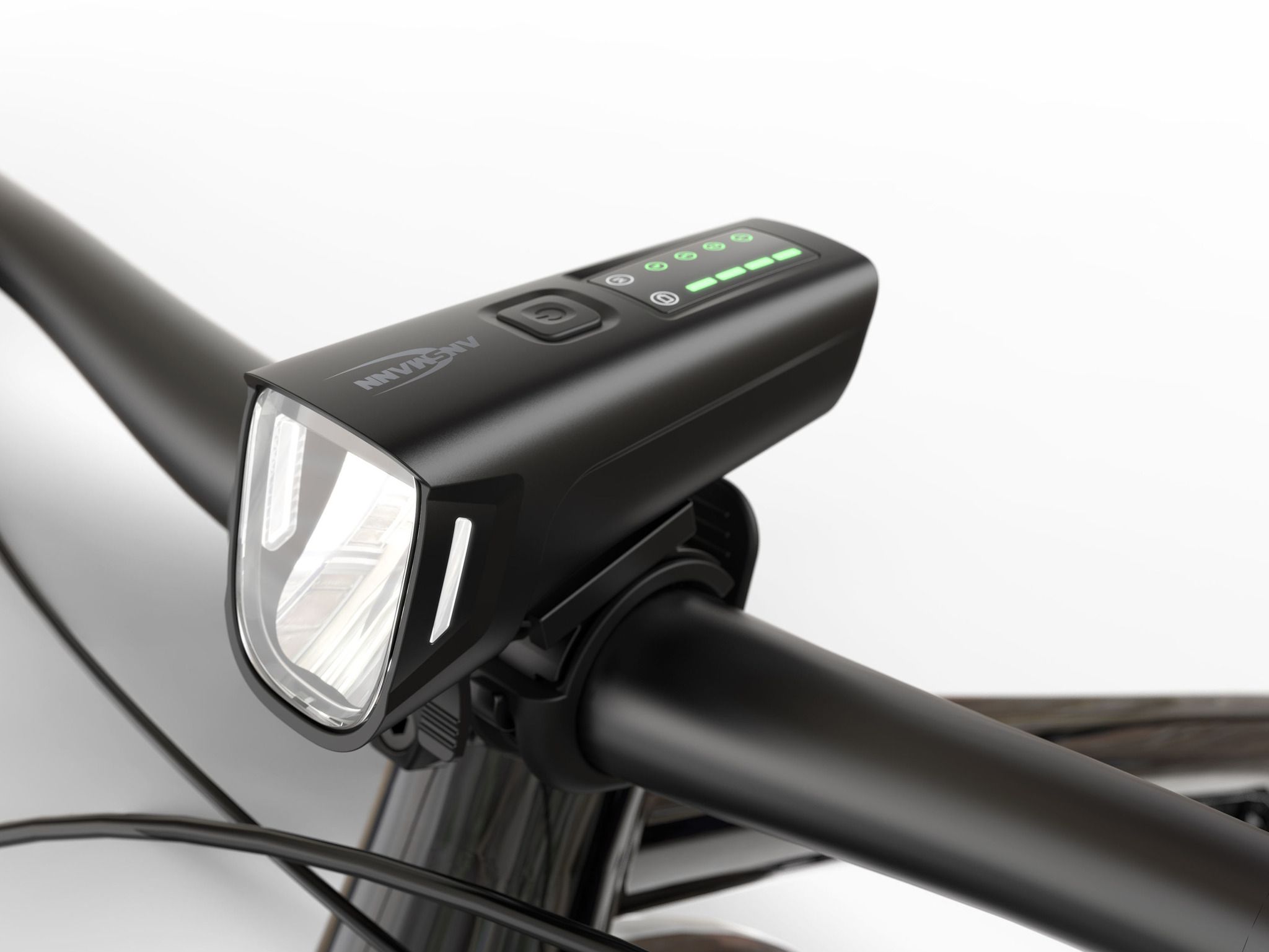 Bikelight-Set LED R - Bikelight LED-Frontscheinwerfer, LED-Rückleuchte, 2 Halterungen