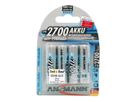 NiMH Akku Mignon AA Typ 2700 - Akku NiMH, AA, 1.2V, 2500 mAh