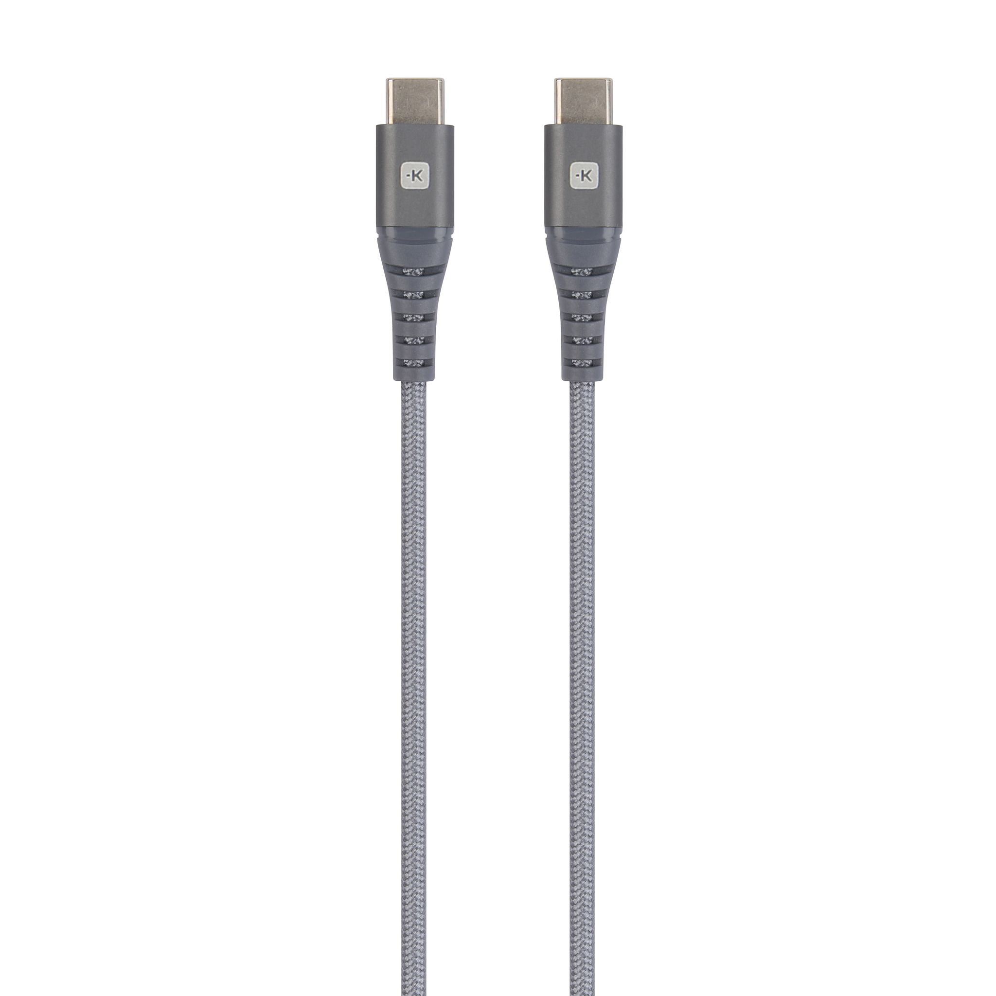 USB-C to USB-C Cable - 2m - USB-C to USB-C Cable, 2m, weiss