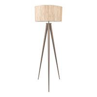 Stehleuchte  SELMAR  H: 150cm beige - IP20, E27, Beige