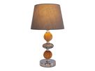 Keramik Tischleuchte Araga h: 36cm grau - E14, 40W, IP20
