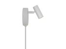 Wandleuchte Omari Round Weiss - LED, IP20, 230V