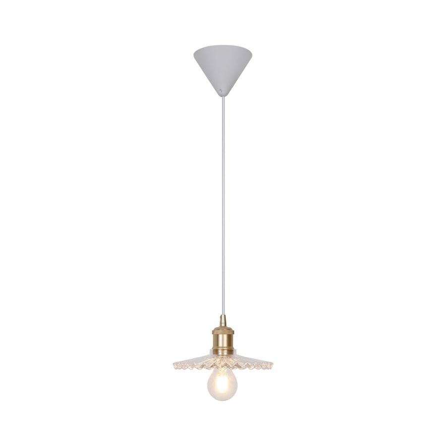 Torina 20, Pendelleuchte, Klar Glass - E27, IP20, max.40W