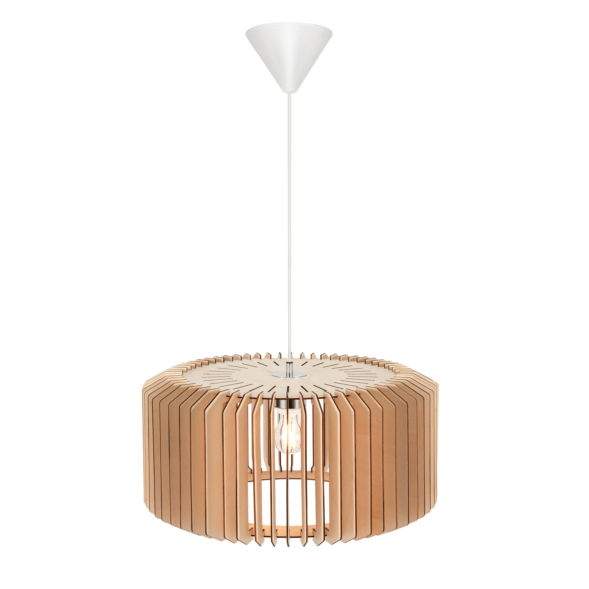 Asti 50, Pendelleuchte, Holz - E27, IP20, max.40W