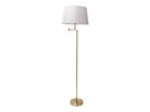 Stehleuchte Bologna h: 158cm beige messing - E27, IP20