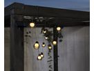Solar Lichterkette Smoky - Transparent, Lichtfarbe Warmweiss