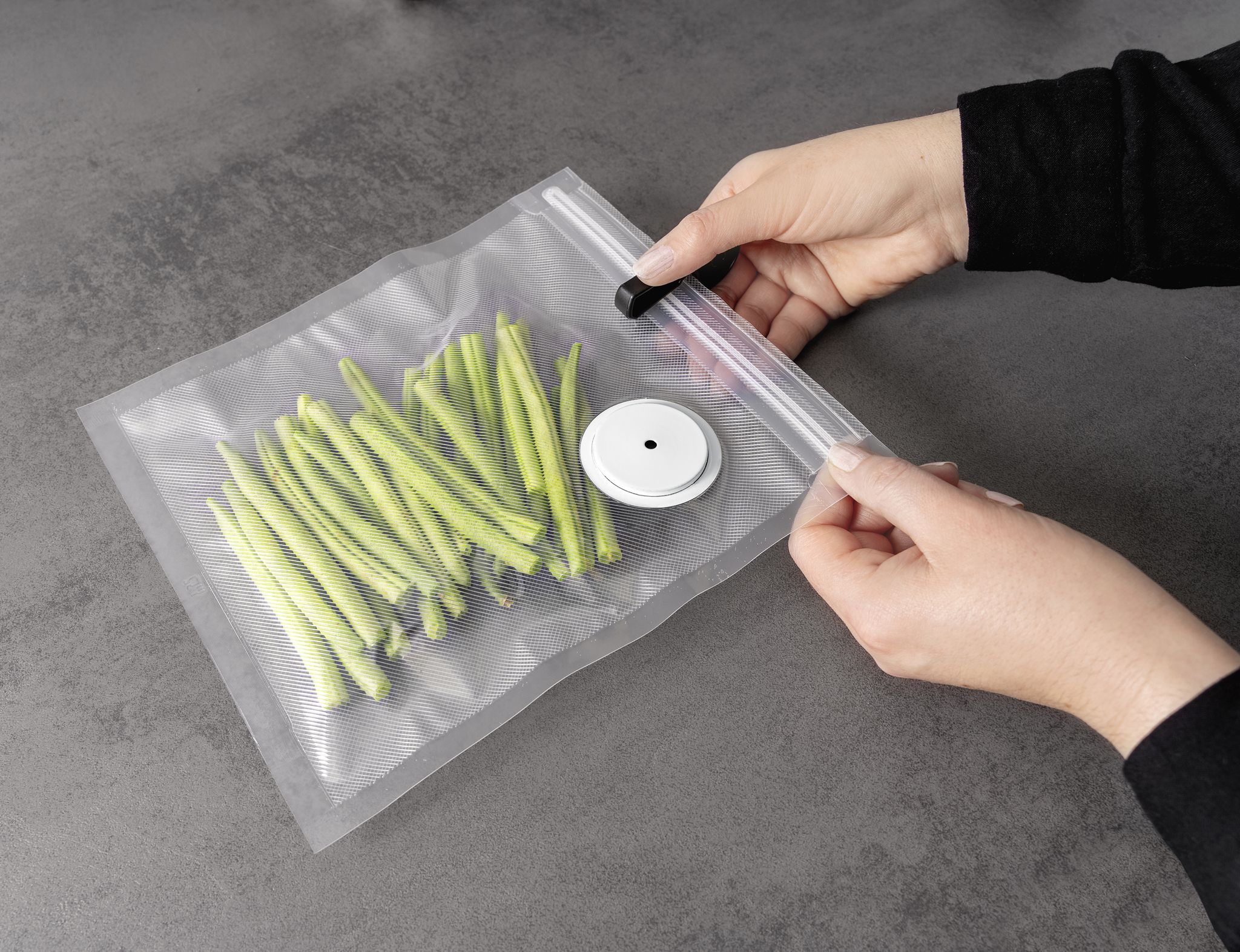 HAND VAKUUMIERER VAC 25 - Hand Vakuumierer, anthrazit/metallic, 1500mAh