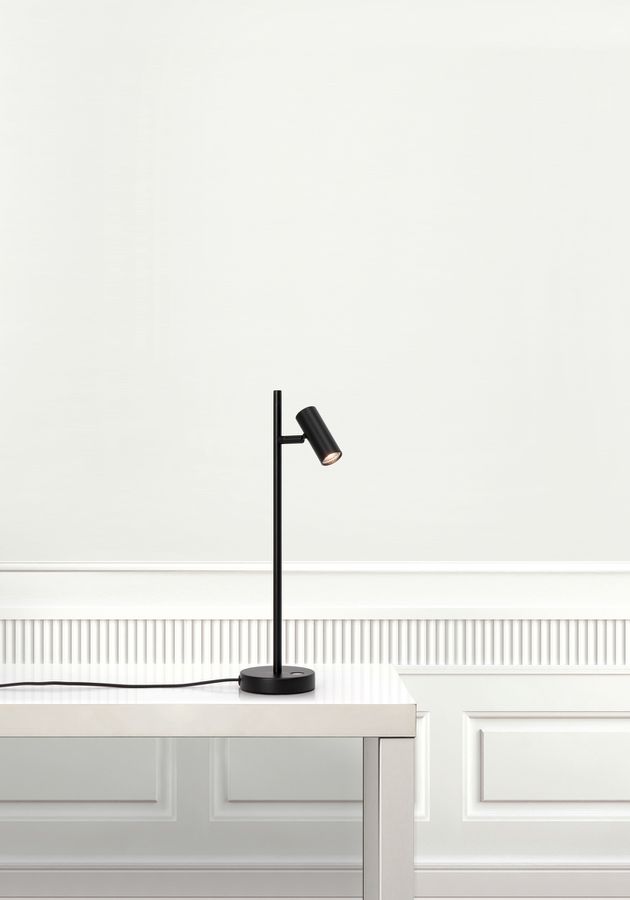 Omari, Tischleuchte, Schwarz - IP20, LED Modul