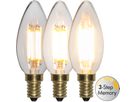 Lampe-Led E14 C35 Soft Glow 3-step - E14, 400Lm, 2100K, 4W, 220-240VAC