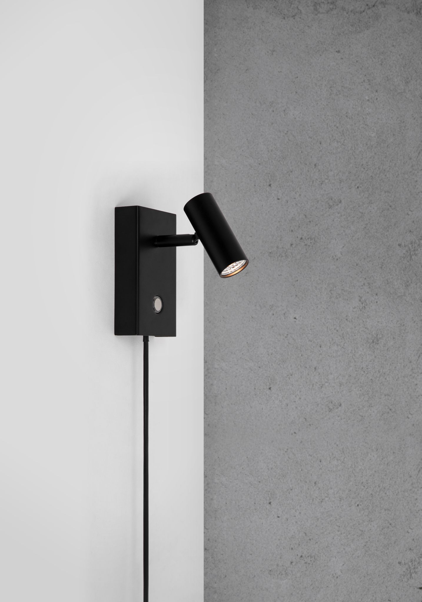 Omari, Wandleuchte, Schwarz - IP20, LED Modul