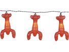 Lichterkette Crayfish Party Batteriebetrieben - IP44, Warmweiss, 8 LED's, 210cm