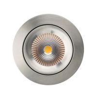 LED Einbauspot-Set ONE 360 (3000K) - 8W, 640lm, 3000K, IP44, CRI 90, 36°, alu. geb., dimmbar, D=90mm, H=45.4mm, BL=68mm