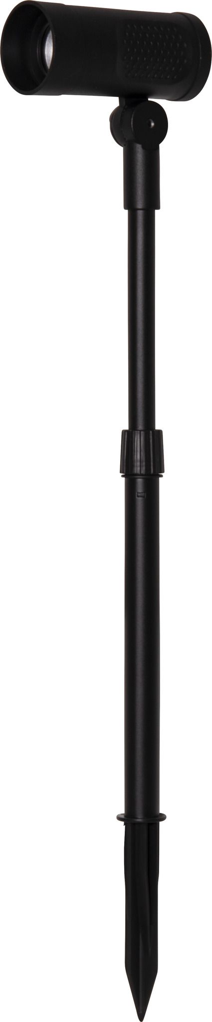 Solar Spotlight Powerspot - Indoor, Outdoor, Warmweiss, Schwarz