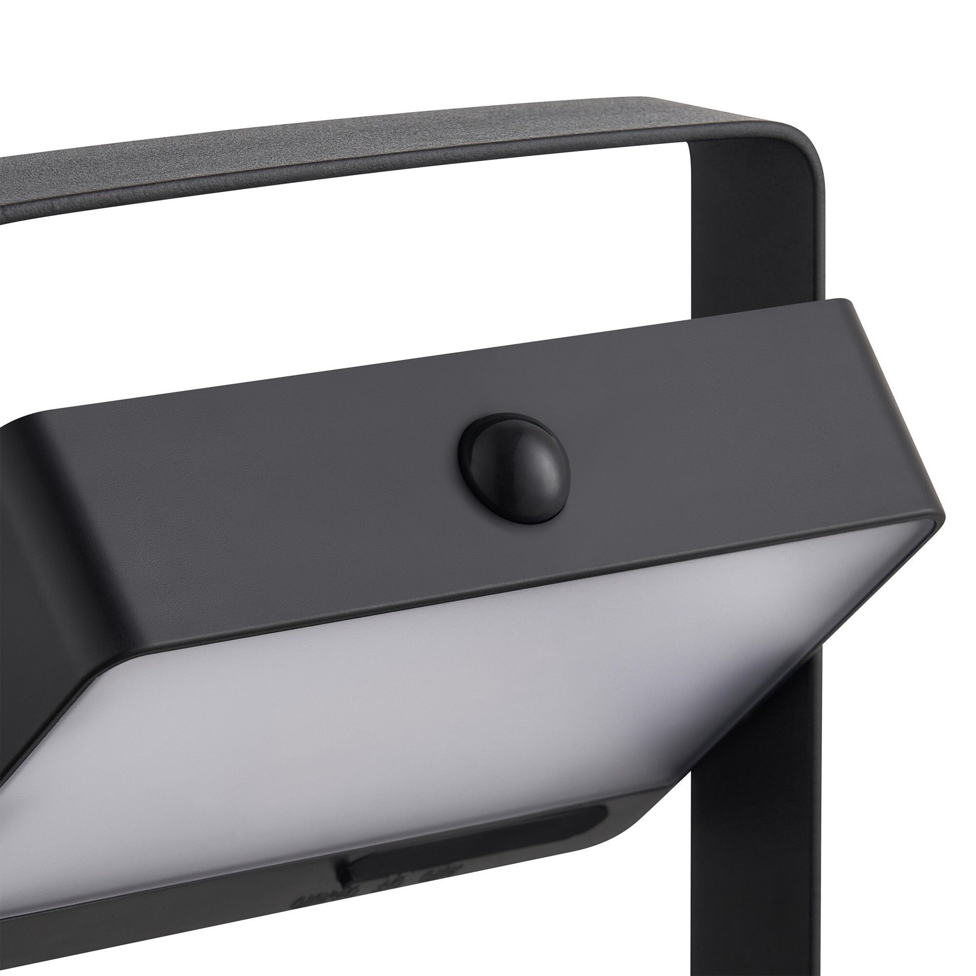 Solar-Pollerleuchte Saulio  Schwarz - LED Modul, 4.5W, IP44