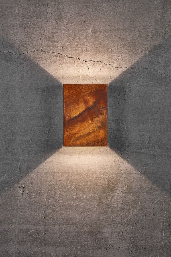 Fold 15, Wandleuchte, Corten - LED Modul, 10W LED, IP54