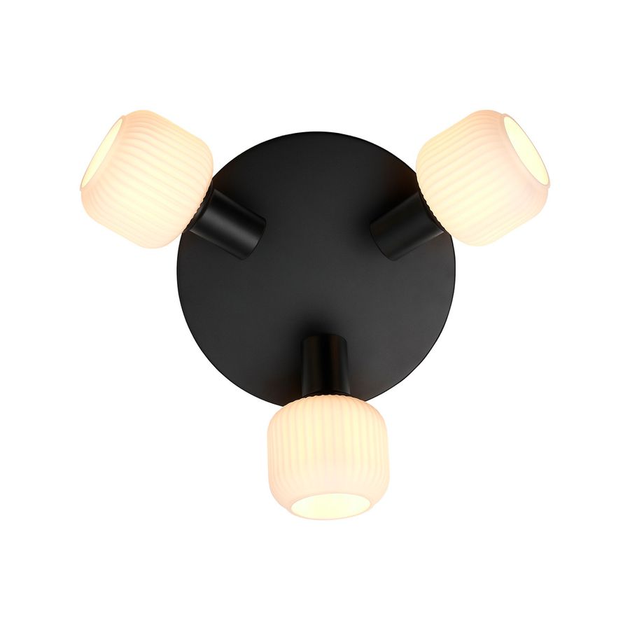 Deckenleuchte Milford Mini 3-Rondel - 3X25W, E14, IP20