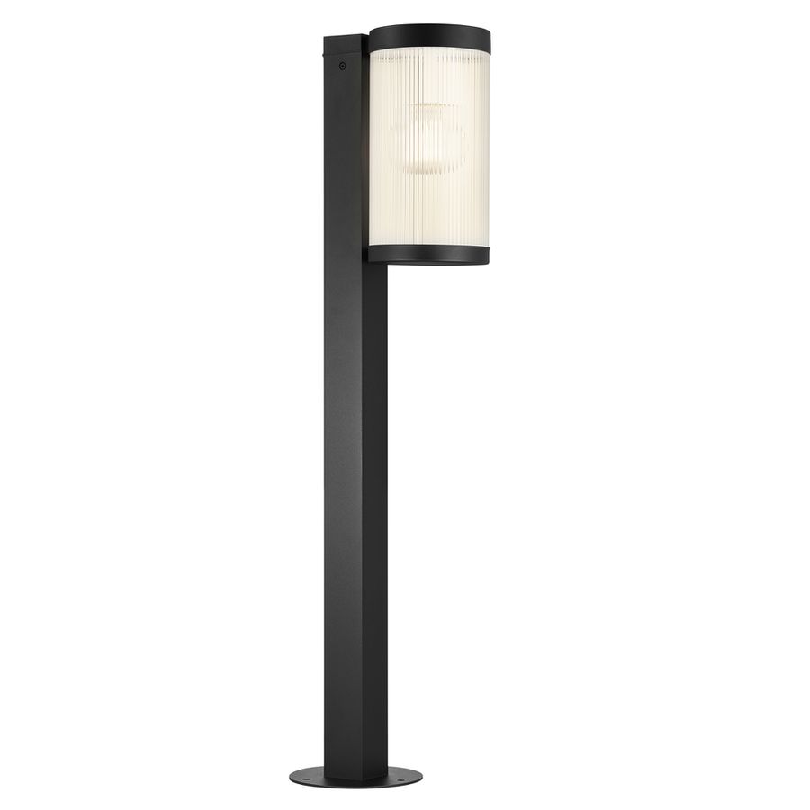 Wegleuchte COUPAR - 1xE27 (exklusiv), max.25W, IP54, schwarz, dimmbar (optional Leuchtmittel), D=145mm, H=800mm