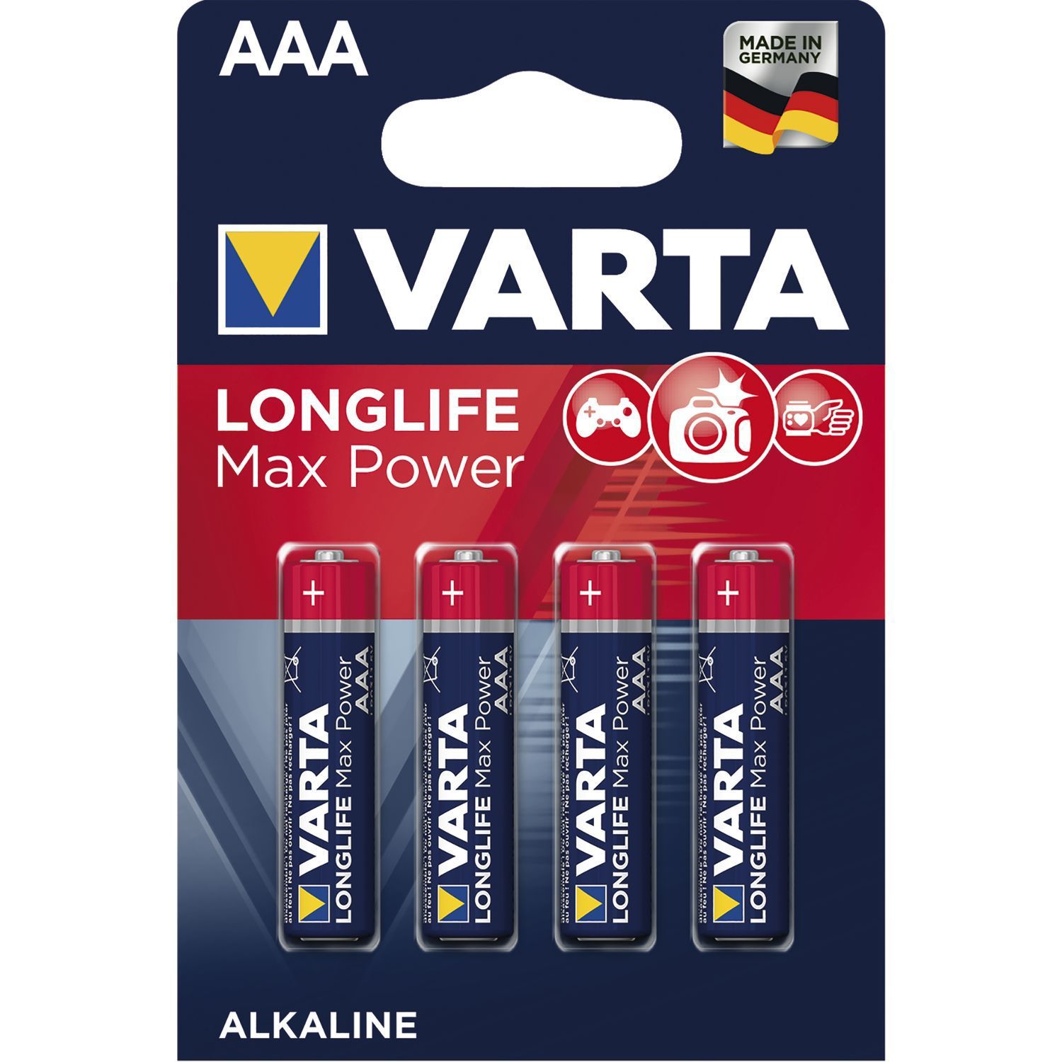 Varta Max Tech AAA - 4er Blister