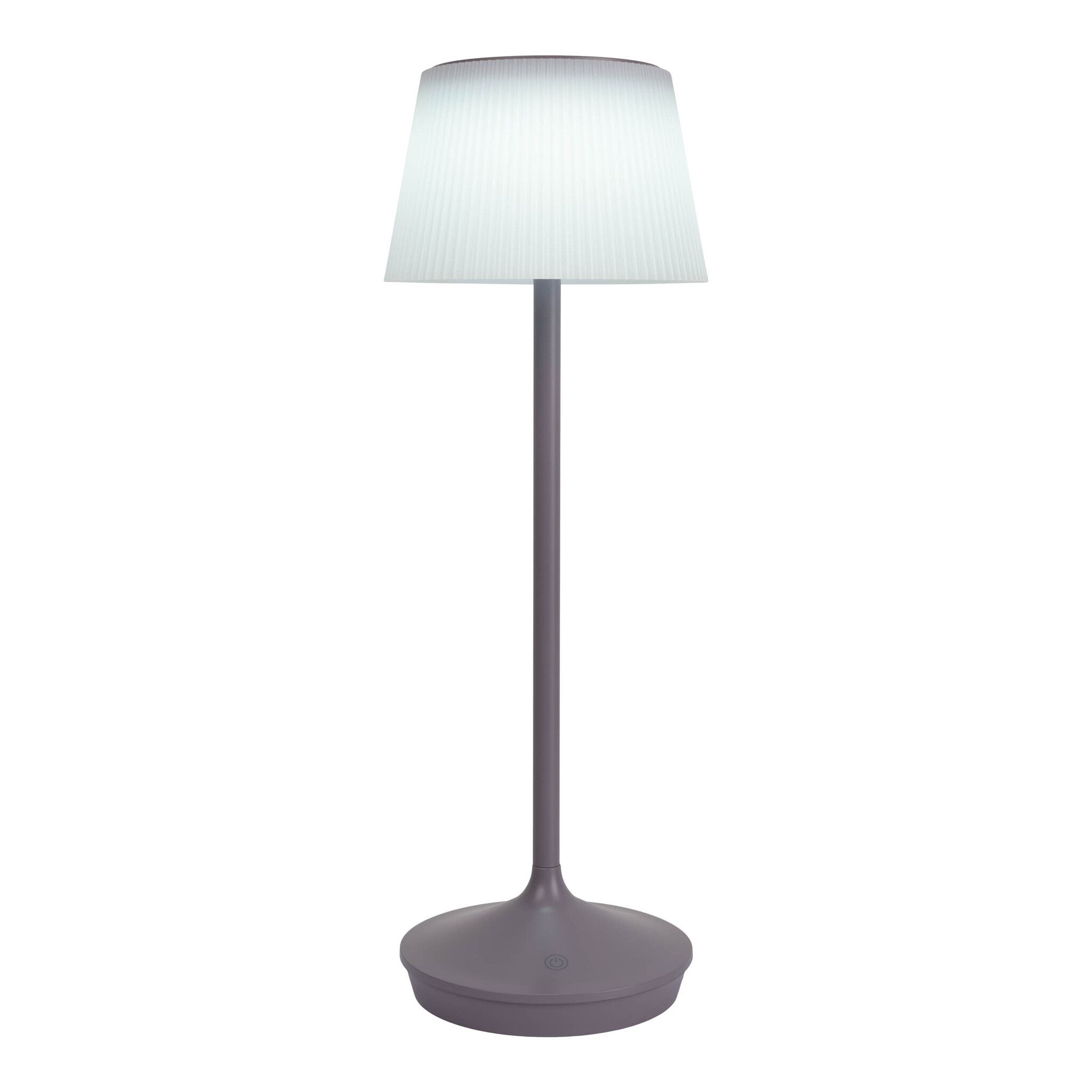Solar- Akkutischleuchte EMMI brombeer inkl. CCT  Touch H: 38 cm - LED-Modul, 3W, IP44