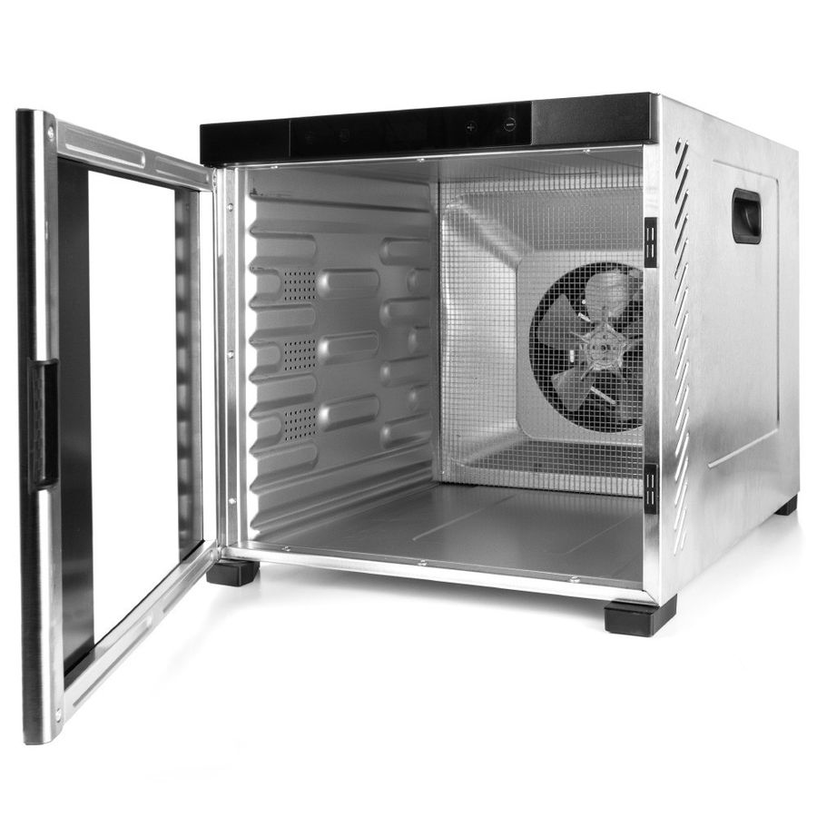 Dörrautomat DA 1000 - Dörrautomat, Edelstahl/schwarz, 1000W