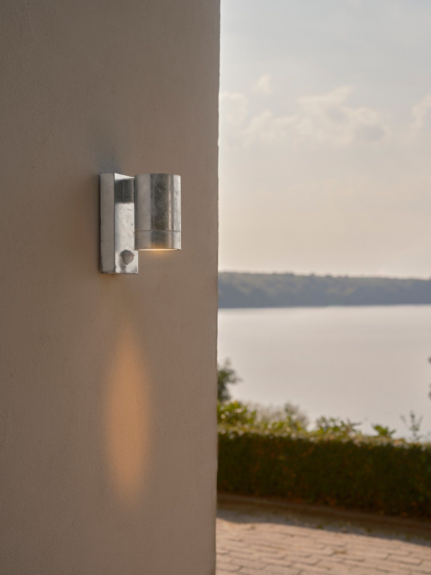 Wandleuchte Tin Maxi Sensor - GU10, 25W, IP44