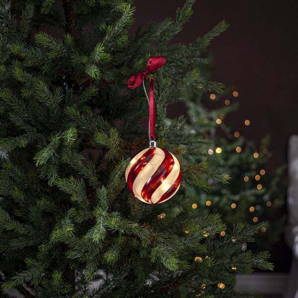 Glas Bauble Polka - IP20, LED