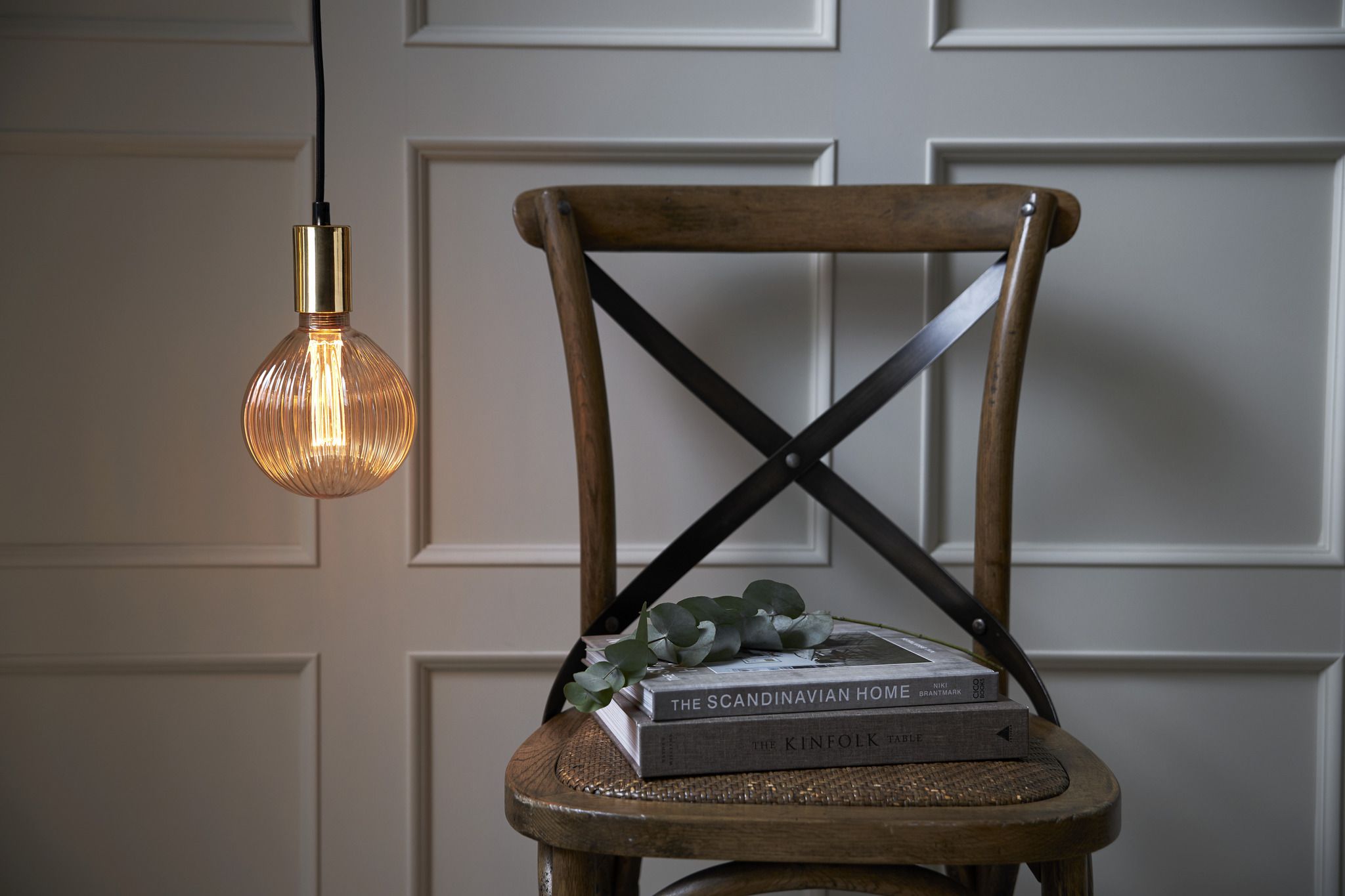 Lampenaufhängung E27 Stil - E27, Messing/gold, 230V AC