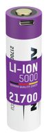 Li-Ion Akkus 21700 Typ 5000 (min. 4900 mAh) 4er Karton - 4er Box