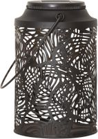 Solar Decoration Leafy - Warmweiss, IP44, Schwarz