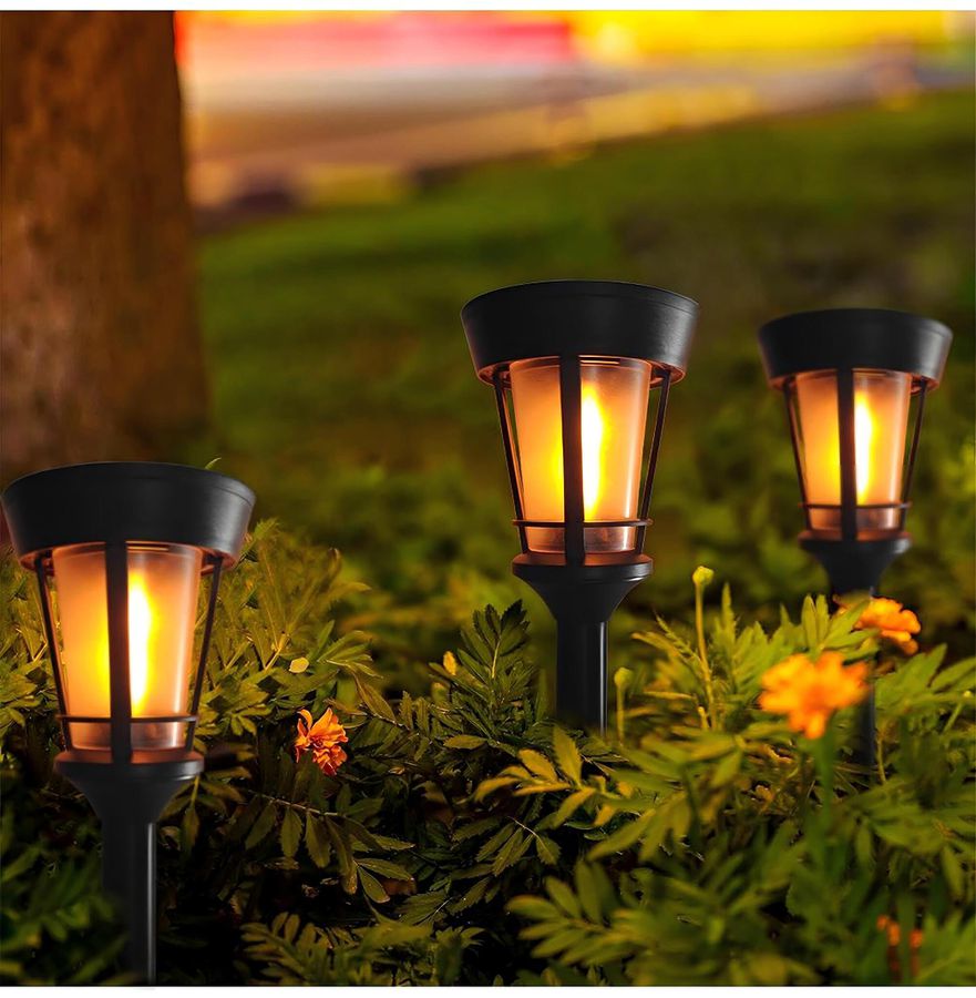 1x Solarfackel Flamme, Solarpanel: 2 V/0,3 W, Dauerlicht + Flamme, LED chip 16Stk. 2835SMD, 1,2V 300 - 1x Solarfackel Flamme, Solarpanel: 2 V/0,3 W, Dauerlicht + Flamme, LED chip 16Stk. 2835SMD, 1,2V 300
