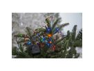 Lichterkette Akku - IP44, Multicolor, 80 LED'S, 560 cm länge