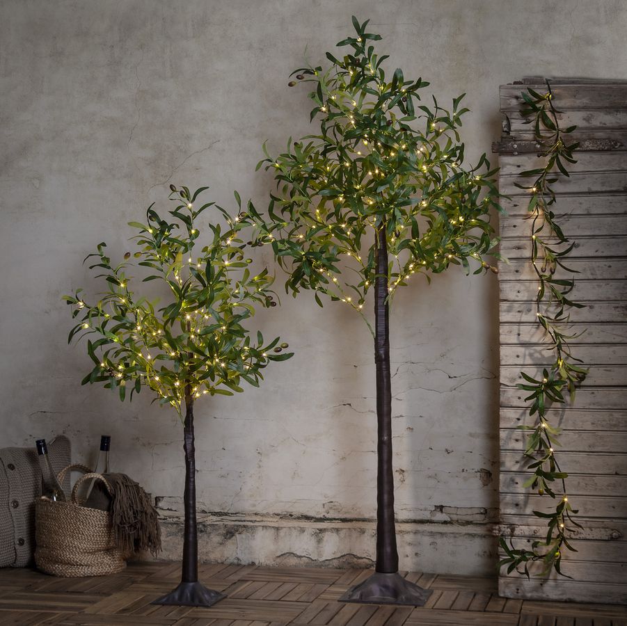 Decorative Baum Olivec - IP44, Warmweiss, 178 LED's