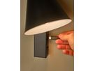 Wandleuchte Wilmer Schwarz - 40W, E14, IP20
