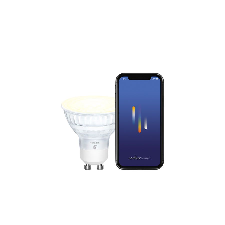 LED-Leuchtmittel Smart, GU10, 345lm, Kl. Gl. - 4.7W ,2200-6500K, IP20