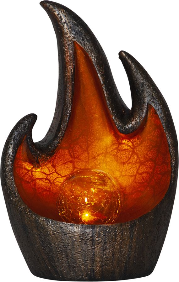 Solar Decoration Melilla - Bronze, Lichtfarbe Amber