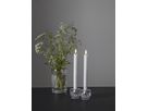 LED Dinner Kerze 2er Pack Flamme - Indoor, Weiss, 25cm Höhe, Timerfunktion