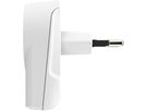 Euro USB Charger (AC) - Out: Schuko, 2-Pol EU, In: 1xUSB-A 12W, 1x USB-C 15W, max. 27W, weiss