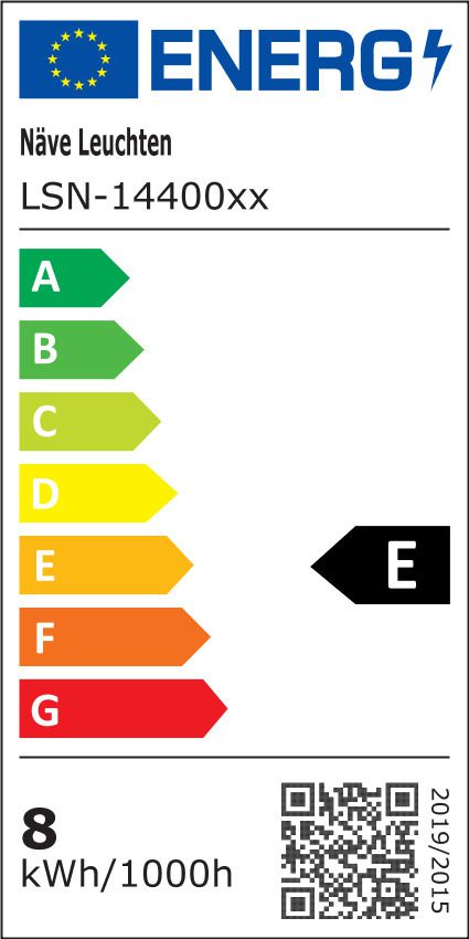 LED Wandleuchte  SINGAPUR  H: 34cm schwarz - IP20, LED-Modul, Schwarz